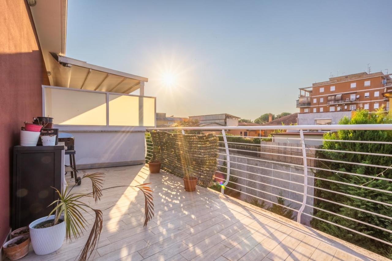 Apartmán Urban Retreat -Private Parking+Terrace Řím Exteriér fotografie